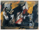 Vigna, 1991, tecnica mista su carta e su tela, cm 32x23