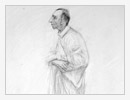 Figura, 1993, matita su carta, cm 21,5x31,5
