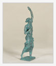 Appello, 1968, bronzo, cm 6x7x30