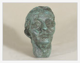 Ritratto di O.E. Usova, 1961, bronzo, cm 20x28x33, originale in gesso