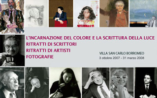 L'incarnazione del colore e la scrittura della luce. Ritratti di scrittori. Ritratti di artisti. Fotografie
